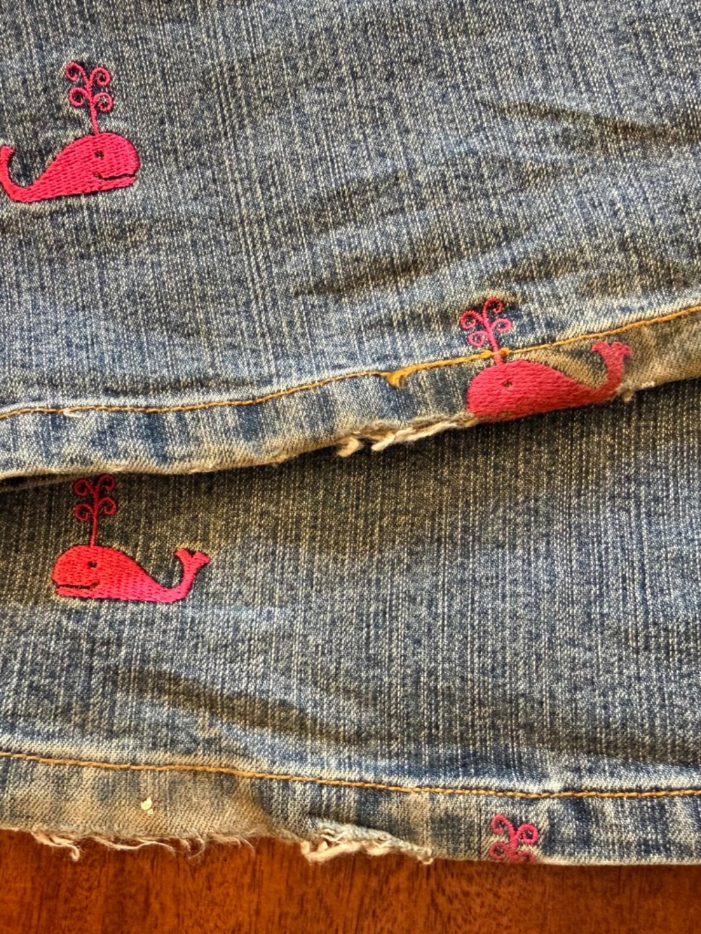 Vintage jeans LP pink Whales - Picture 6 of 8